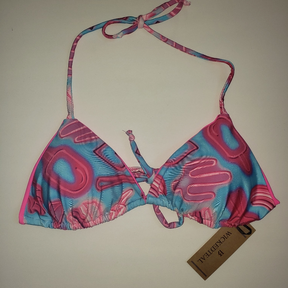 NWT padded extra small bikini top